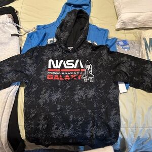 NASA Black and Red Hoodie
